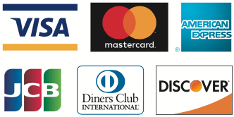 クレジットカード主要６ブランド対応